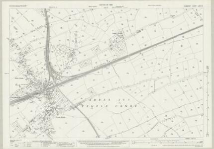 Somerset LXXV.16 (includes: Abbas Combe; Henstridge; Horsington) - 25 Inch Map