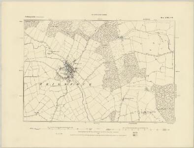 Northamptonshire XVII.NE - OS Six-Inch Map