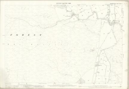 Westmorland XXVIII.9 (includes: Fawcett Forest; Orton; Shap Rural; Whinfell) - 25 Inch Map