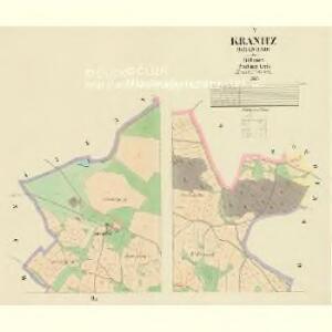 Kranitz (Kranicko) - c3484-1-003 - Kaiserpflichtexemplar der Landkarten des stabilen Katasters