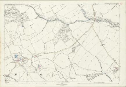 Shropshire LXVI.11 (includes: Billingsley; Deuxhill; Glazeley; Middleton Scriven; Sidbury) - 25 Inch Map