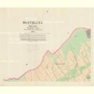 Bistrzitz - m0313-1-001 - Kaiserpflichtexemplar der Landkarten des stabilen Katasters