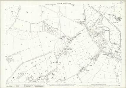 Surrey XIII.3 (includes: Merton; Morden) - 25 Inch Map