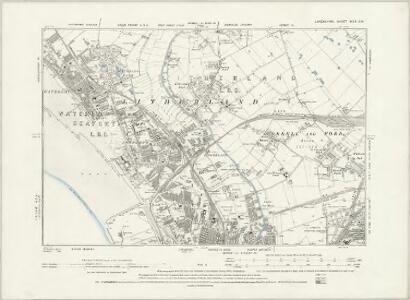 Lancashire XCVIII.NE - OS Six-Inch Map