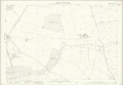 Wiltshire XII.12 (includes: Grittleton; Hullavington; Luckington) - 25 Inch Map