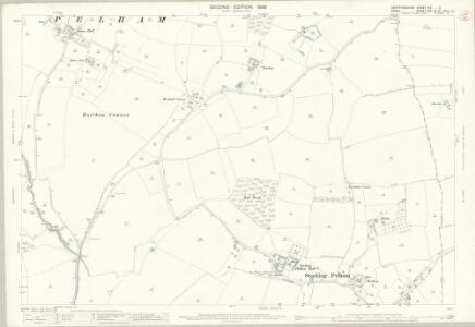 Hertfordshire XIV.4 (includes: Berden; Brent Pelham; Clavering; Furneux Pelham; Stocking Pelham) - 25 Inch Map