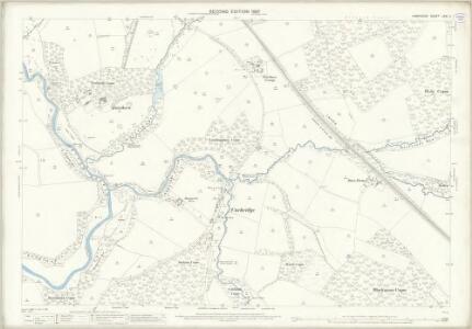 Hampshire and Isle of Wight LXVI.11 (includes: Botley; Curbridge; Curdridge; Fareham; Shedfield) - 25 Inch Map