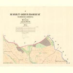 Ober Bobrau (Bobrowa Hornj) - m0767-1-002 - Kaiserpflichtexemplar der Landkarten des stabilen Katasters