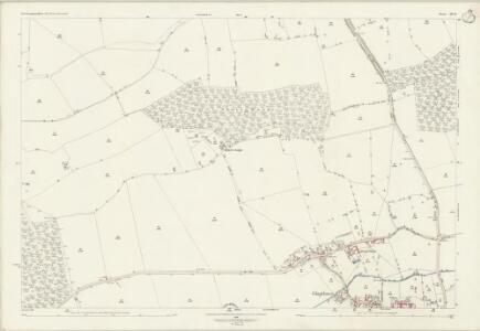 Northamptonshire XII.16 (includes: Cotterstock; Glapthorn; Southwick) - 25 Inch Map