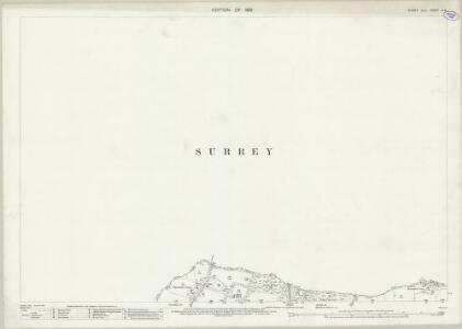 Sussex II.8 (includes: Capel; Rusper; Warnham) - 25 Inch Map