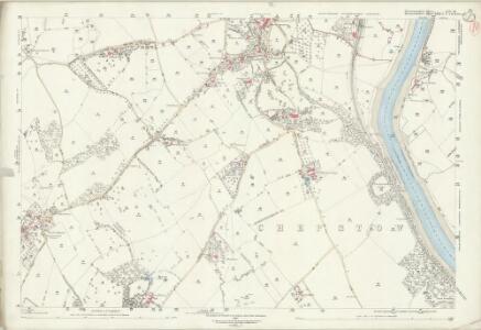 Gloucestershire LIV.14 (includes: Chepstow; Mathern; St Arvans; Tidenham) - 25 Inch Map