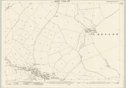 Buckinghamshire XXIII.11 (includes: Creslow; Whitchurch) - 25 Inch Map