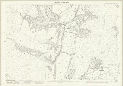 Montgomeryshire XXVI.1 (includes: Llanwrin) - 25 Inch Map