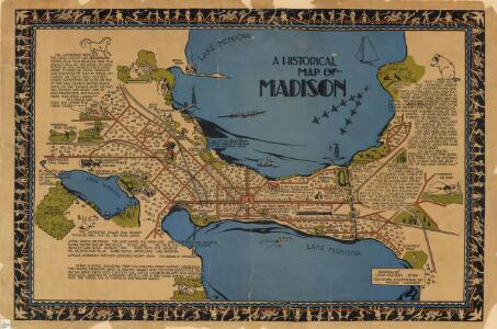Historical map of Madison