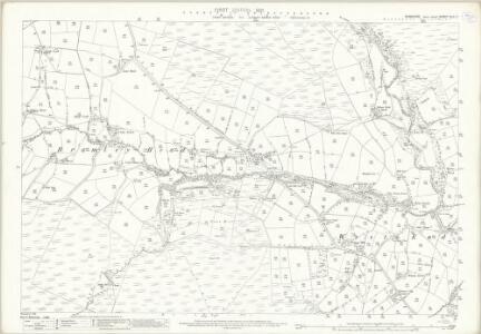 Yorkshire CLII.7 (includes: Thruscross) - 25 Inch Map