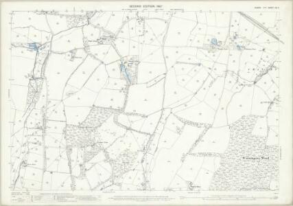 Sussex LIII.4 (includes: East Chiltington; Plumpton) - 25 Inch Map