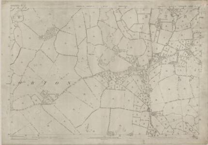 Cheshire LV.1 (includes: Bunbury; Peckforton; Spurstow) - 25 Inch Map