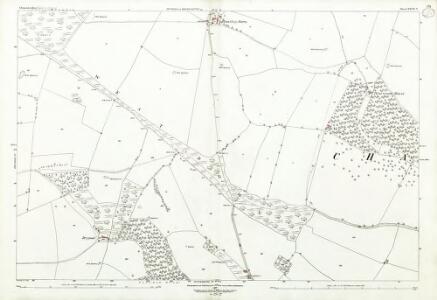 Gloucestershire XXVII.2 (includes: Prestbury; Sevenhampton; Southam; Sudeley) - 25 Inch Map