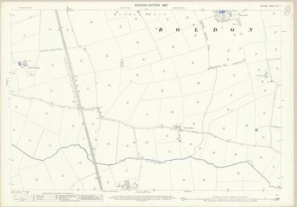 Durham VII.7 (includes: Boldon; Heworth; Washington) - 25 Inch Map