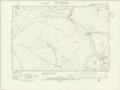 Brecknockshire XV.NW - OS Six-Inch Map