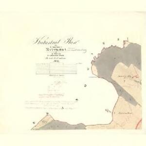 Ratzkowa - m2495-1-001 - Kaiserpflichtexemplar der Landkarten des stabilen Katasters