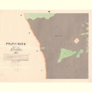 Przisnitz - c6247-1-002 - Kaiserpflichtexemplar der Landkarten des stabilen Katasters