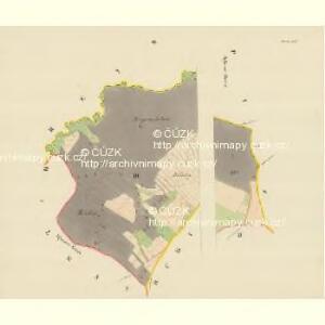Jerzitz - m1072-1-003 - Kaiserpflichtexemplar der Landkarten des stabilen Katasters