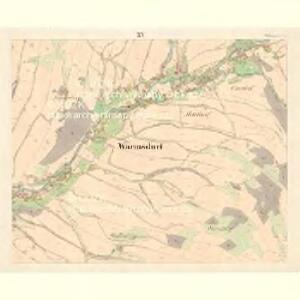 Wärmsdorf (Westeplice) - m3346-1-012 - Kaiserpflichtexemplar der Landkarten des stabilen Katasters