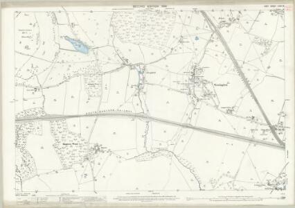 Kent LXXIV.8 (includes: Folkestone; Newington; Saltwood) - 25 Inch Map
