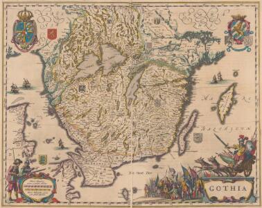 Gothia [Karte], in: Novus Atlas, das ist, Weltbeschreibung, Bd. 1, S. 42.