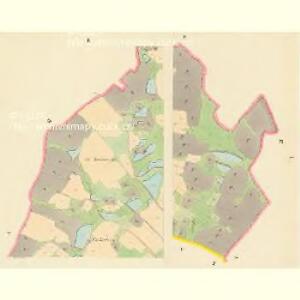 Borzetin - c0412-1-001 - Kaiserpflichtexemplar der Landkarten des stabilen Katasters
