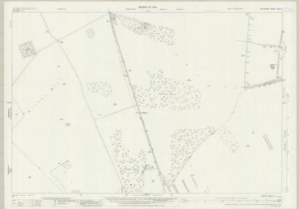 Wiltshire XLVI.4 (includes: Chirton; Easterton; Marden; Urchfont; Wilsford) - 25 Inch Map