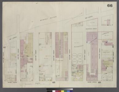 Plate 66: Map bounded by West 19th Street, Tenth Avenue, West 12th Street, Hudson River
