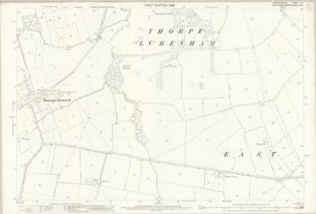 Leicestershire L.11 (includes: East Farndon; Lubenham; Marston Trussel) - 25 Inch Map