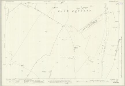 Wiltshire XXXV.2 (includes: All Cannings; Avebury; East Kennett; Stanton St Bernard; West Overton) - 25 Inch Map