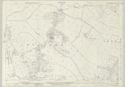 Gloucestershire XXV.11 (includes: Gloucester; Innsworth; Longford; Maisemore; Sandhurst; Twigworth) - 25 Inch Map