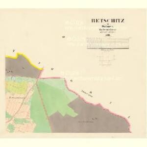 Betschitz - c0085-1-003 - Kaiserpflichtexemplar der Landkarten des stabilen Katasters