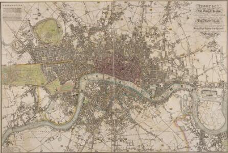 PIGOT & Co New Plan of London Taken from the Best Authorities
