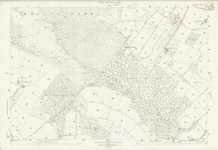 Herefordshire XXXII.9 (includes: Blakemere; Llangernyw; Moccas; Peterchurch) - 25 Inch Map