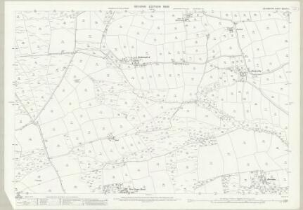 Devon XXXVIII.4 (includes: Bradworthy) - 25 Inch Map