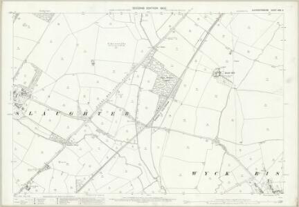 Gloucestershire XXIX.5 (includes: Bourton on the Water; Lower Slaughter; Maugersbury; Wick Rissington) - 25 Inch Map