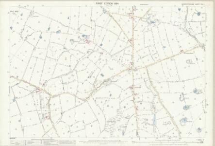 Worcestershire XVI.4 (includes: Alvechurch; Wythall) - 25 Inch Map