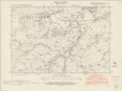 Montgomeryshire XLIII.NW - OS Six-Inch Map