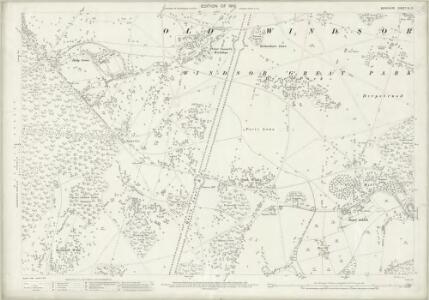 Berkshire XL.5 (includes: Old Windsor; Winkfield) - 25 Inch Map