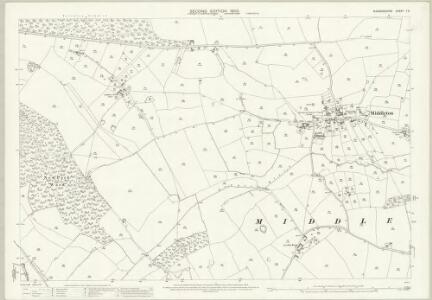 Warwickshire V.9 (includes: Drayton Bassett; Middleton; Sutton Coldfield) - 25 Inch Map