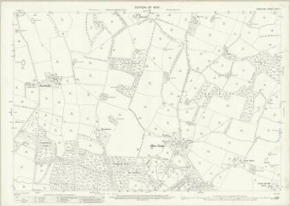 Hampshire and Isle of Wight LXVII.7 (includes: Denmead; Hambledon; Soberton) - 25 Inch Map