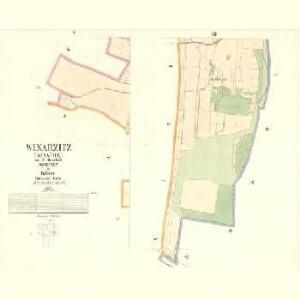 Winarzitz (Winařice) - c8596-1-003 - Kaiserpflichtexemplar der Landkarten des stabilen Katasters