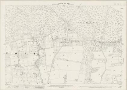 Kent XLI.7 (includes: Mereworth; Wateringbury; West Malling) - 25 Inch Map