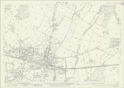 Sussex III.12 (includes: Crawley; Worth) - 25 Inch Map