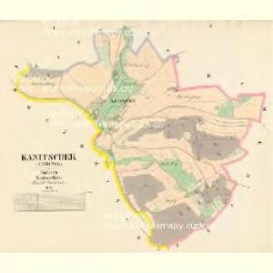 Kanitschek (Kaničzek) - c3038-1-001 - Kaiserpflichtexemplar der Landkarten des stabilen Katasters